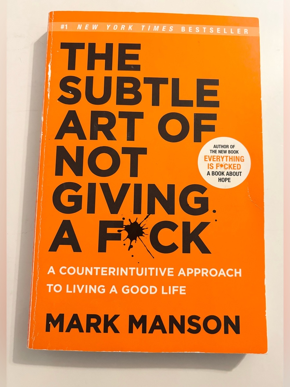 3 for $20 The Subtle Art of Not Giving a F*ck Mark Manson Book Self Help
